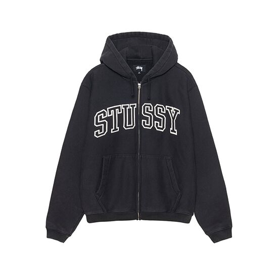 Stussy-Outline-Zip-Hoodie-Black.jpg Stussy Outline Black Zip Hoodie